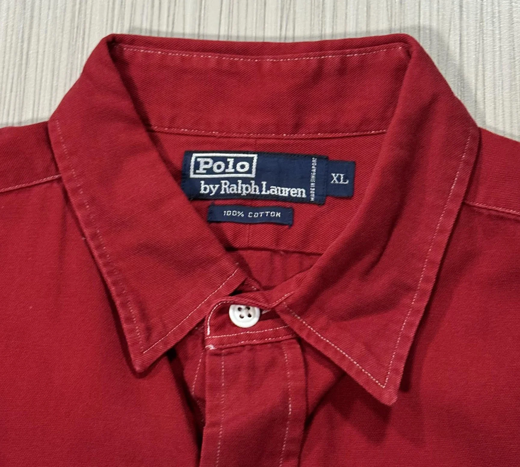 Vintage Polo Ralph Lauren RL-93 Button Down Shirt (Size XL) — RootsBK
